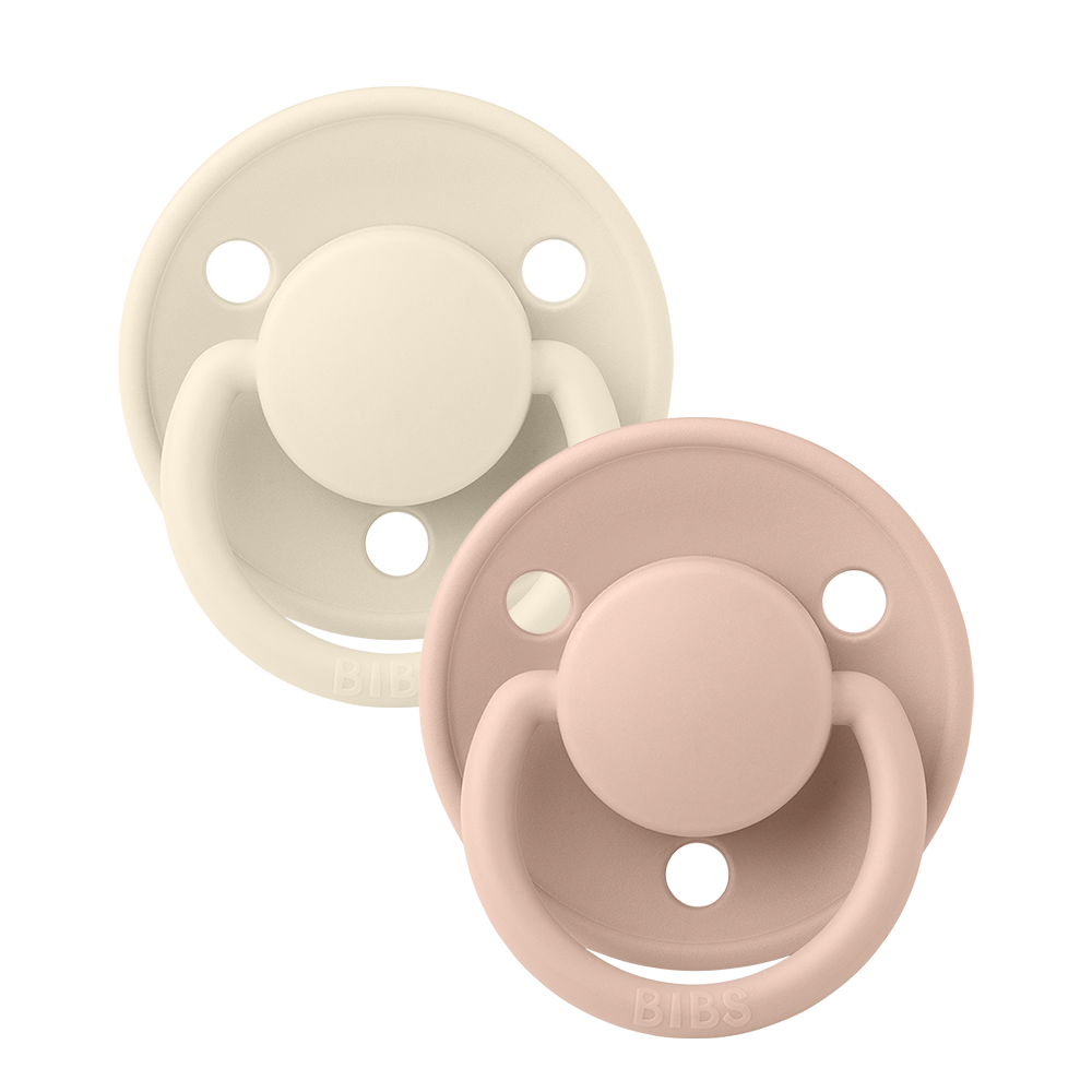 BIBS Pacifier De Lux Silicone - 2 Pack