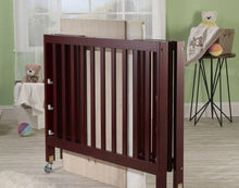Load image into Gallery viewer, Orbelle Roxy 3 Level Mini Portable Crib + Free 3&quot; Mattress - Mega Babies
