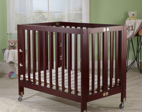 Orbelle Roxy 3 Level Mini Portable Crib + Free 3