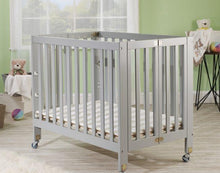 Load image into Gallery viewer, Orbelle Roxy 3 Level Mini Portable Crib + Free 3&quot; Mattress - Mega Babies
