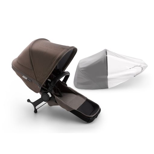 bugaboo donkey 3 extension set grey melange Bugaboo Donkey 3 Duo Extension Set Complete – Swaddles Baby