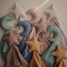 Load image into Gallery viewer, Mushie Star / Moon Lovey Blanket
