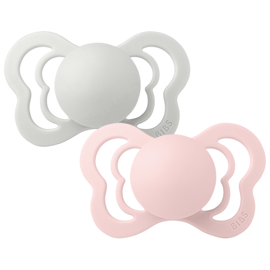 BIBS Pacifier Couture Silicone- 2 Pack