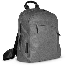 Load image into Gallery viewer, Select the UPPAbaby changing backpack in a stylish charcoal mélange shade. Featured by Mega babies.
