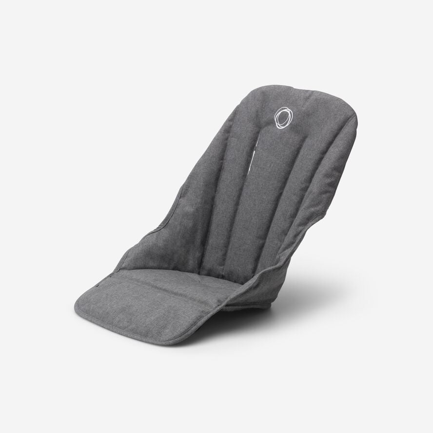 bugaboo fox 3 grey melange Bugaboo Fox 3 Seat Fabric – Swaddles Baby
