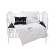 Load image into Gallery viewer, Mini Manilla 5-Piece Crib Linen Set
