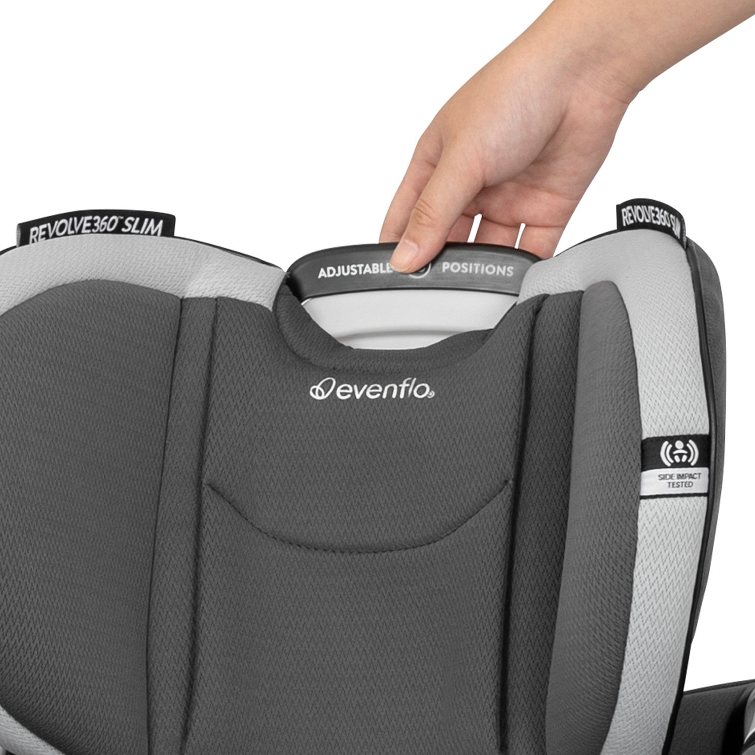 evenflo gold revolve360 slim 2-in-1 rotational convertible car seat Evenflo Gold Revolve360 Slim 2-in-1 Rotational Car Seat with SensorSaf – Swaddles Baby