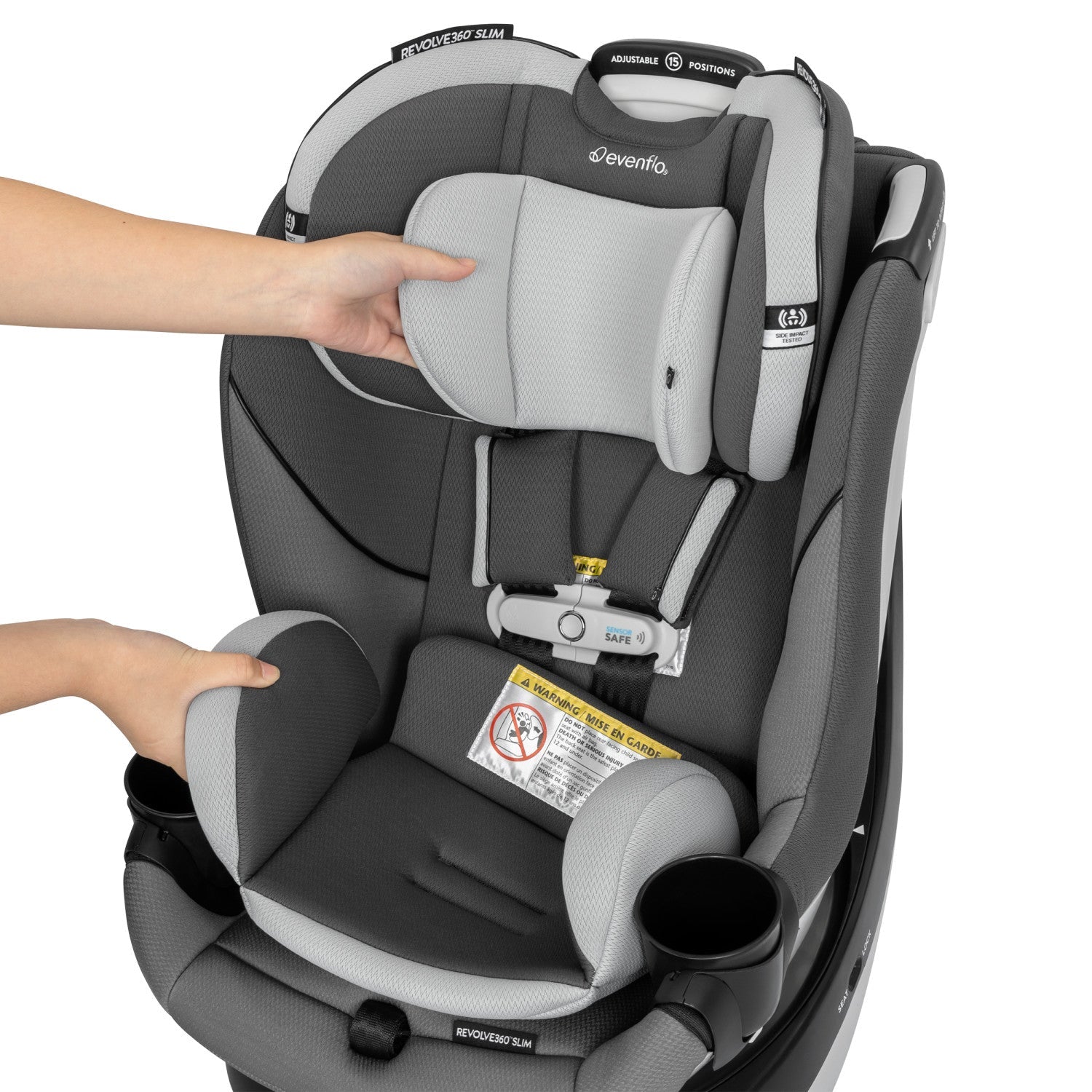 Evenflo Gold Revolve360 Slim 2-in-1 Rotational Car Seat with