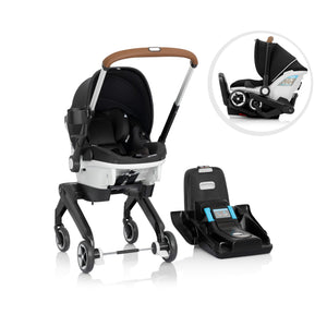 Evenflo Gold Shyft DualRide Infant Car Seat and Stroller Combo With Extended Canopy