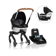 Load image into Gallery viewer, Evenflo Gold Shyft DualRide Infant Car Seat and Stroller Combo With Extended Canopy
