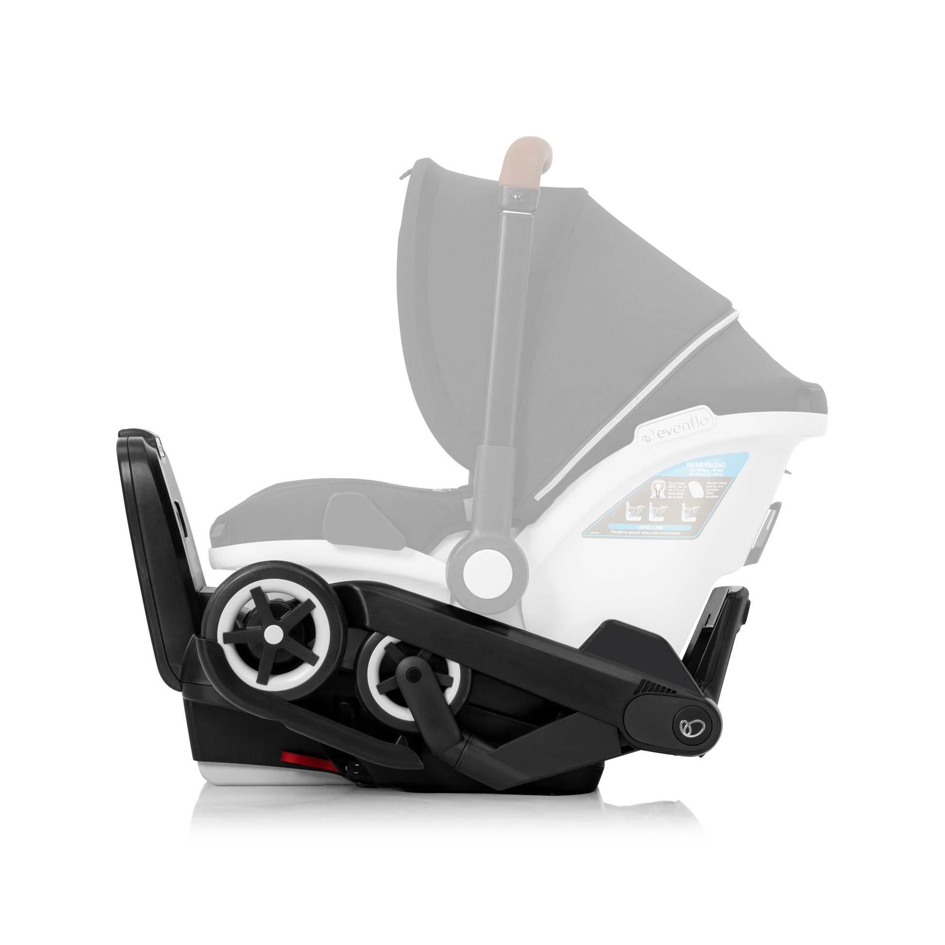 Evenflo Gold Shyft DualRide Infant Car Seat and Stroller Combo With Ex – Swaddles Baby