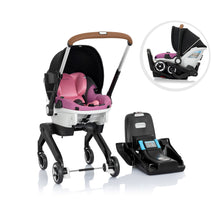 Load image into Gallery viewer, Evenflo Gold Shyft DualRide Infant Car Seat and Stroller Combo With Extended Canopy
