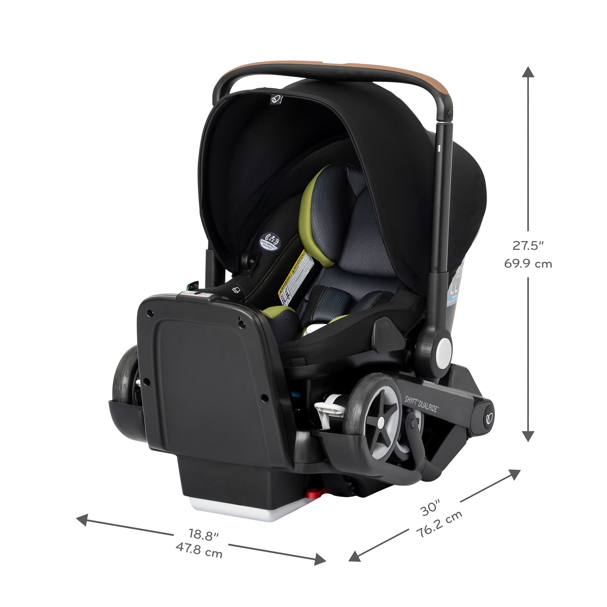 evenflo shyft dualride sylva pink Evenflo Shyft DualRide Infant Car Seat and Stroller Combo with Carryal – Swaddles Baby