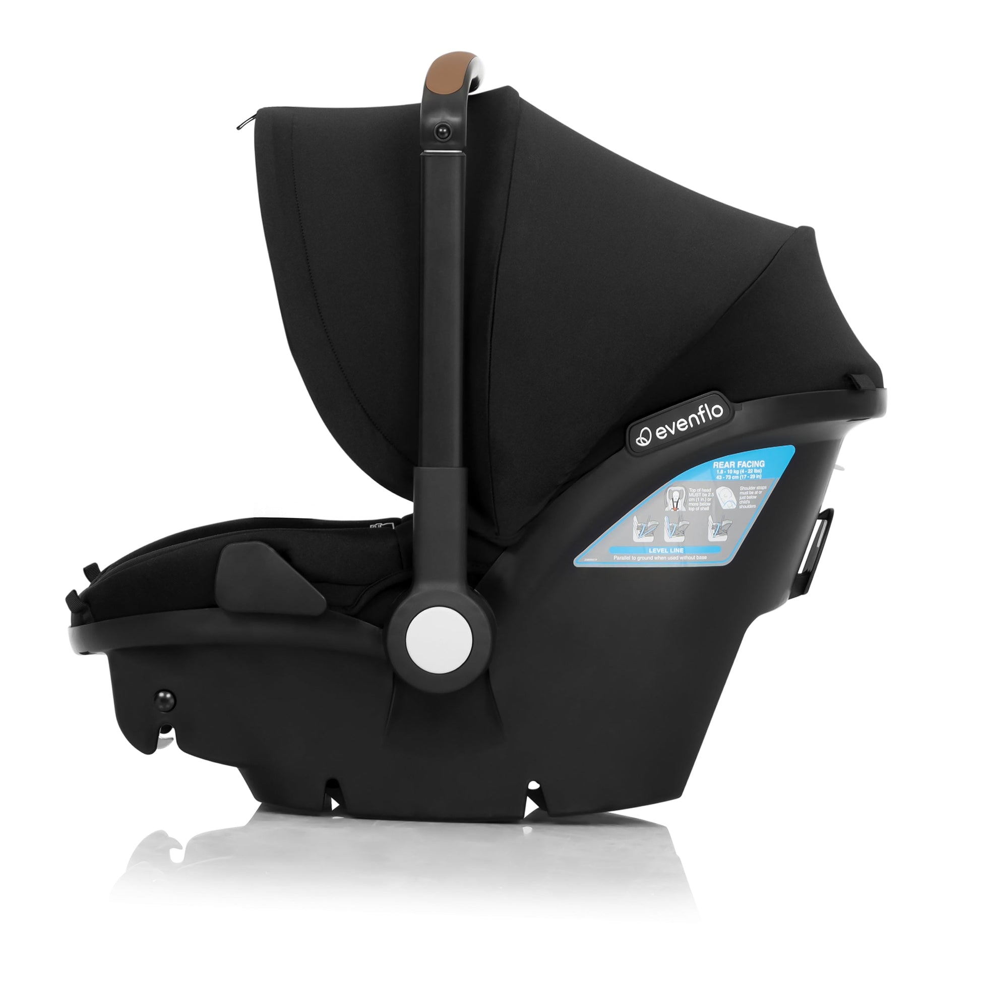 evenflo backpack stroller combo Evenflo Shyft DualRide Infant Car Seat and Stroller Combo with Carryal – Swaddles Baby