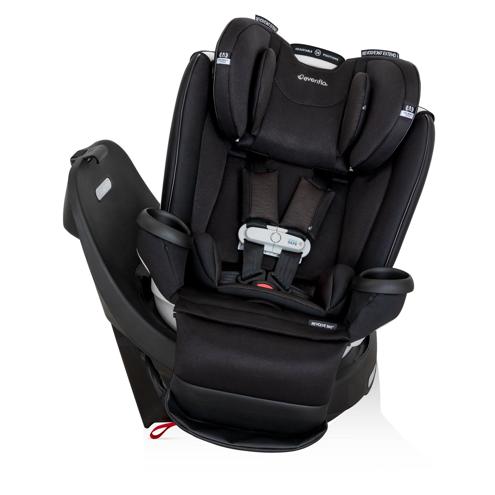 Evenflo Gold Revolve360 Extend All-in-One Rotational Car Seat with Sen – Swaddles Baby