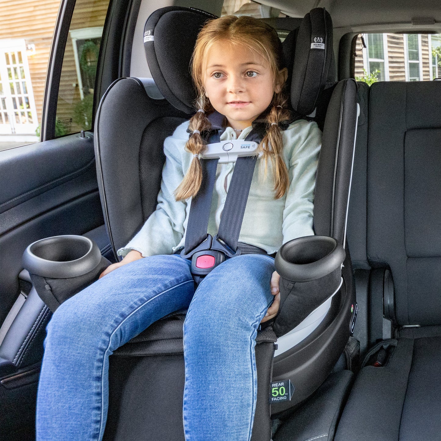 Evenflo Gold Revolve360 Extend All-in-One Rotational Car Seat with SensorSafe