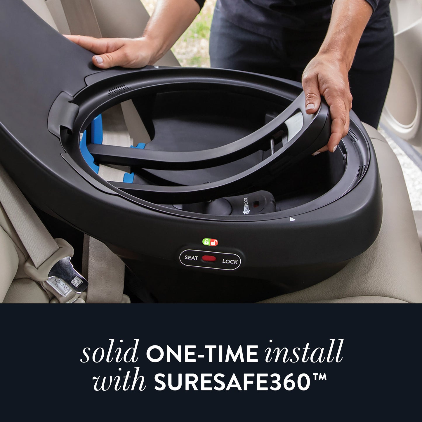 Evenflo Gold Revolve360 Extend All-in-One Rotational Car Seat with SensorSafe
