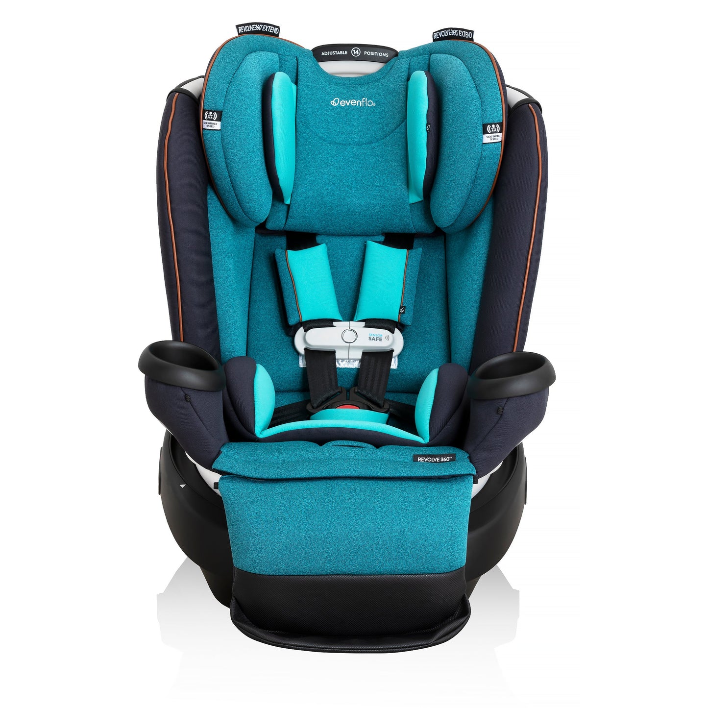 Evenflo Gold Revolve360 Extend All-in-One Rotational Car Seat with SensorSafe