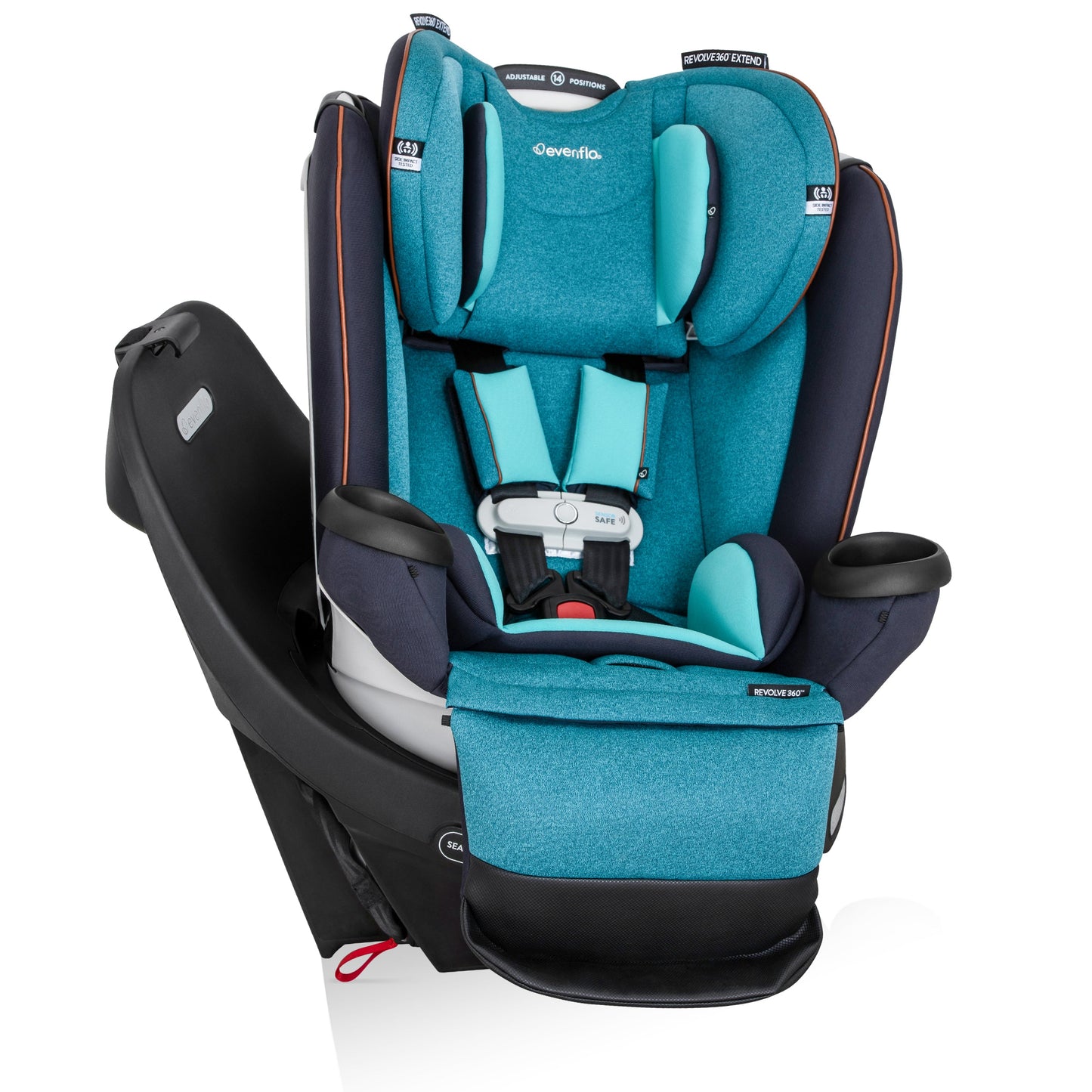 Evenflo Gold Revolve360 Extend All-in-One Rotational Car Seat with SensorSafe