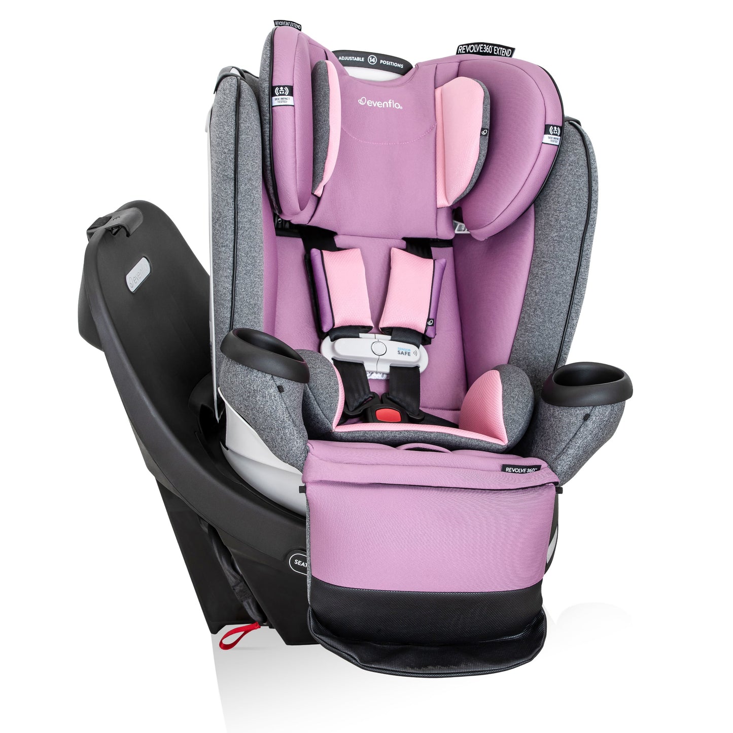 Evenflo Gold Revolve360 Extend All-in-One Rotational Car Seat with SensorSafe
