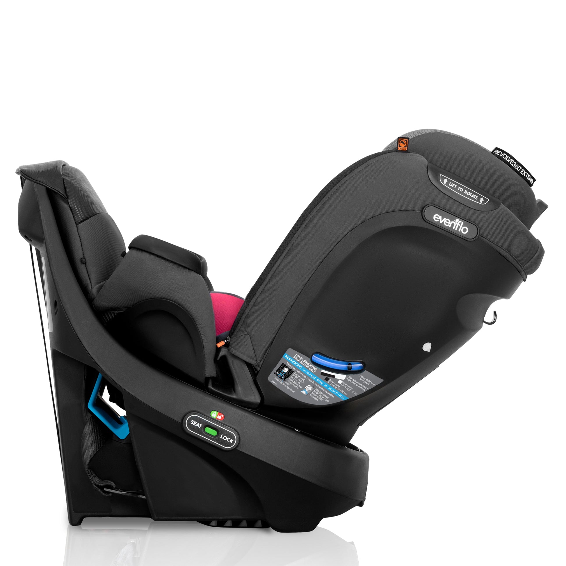 how to remove evenflo revolve 360 cover Evenflo Revolve 360 Extend All-in-One Rotational Car Seat with Quick C – Swaddles Baby