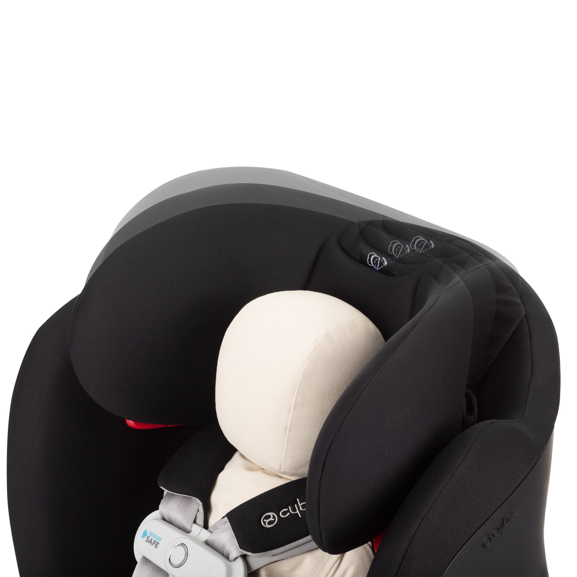 cybex eternis s all-in-one convertible car seat Cybex Gold Eternis S Sensor Safe All-In-One Car Seat – Swaddles Baby