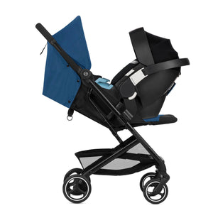 Turn the CYBEX Beezy stroller from Mega babies into a travel system with a car seat.