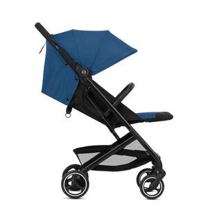 The CYBEX Beezy stroller (Mega babies) is designed for all ages with an adjustable leg rest. 