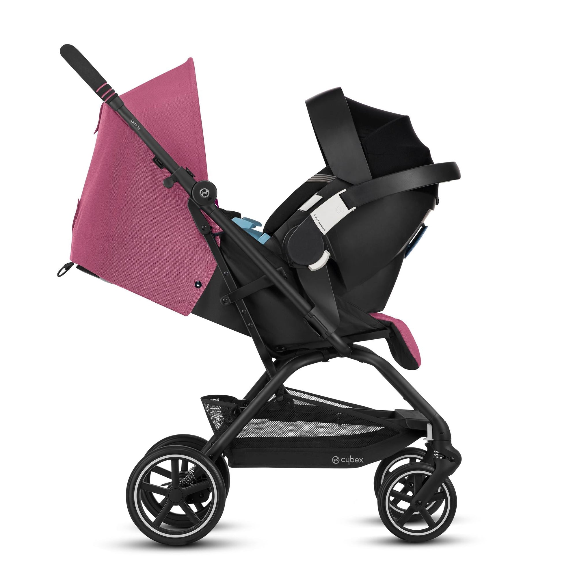 cybex eezy s twist pink Cybex Eezy S+ 2 / Aton 2 Travel System – Swaddles Baby