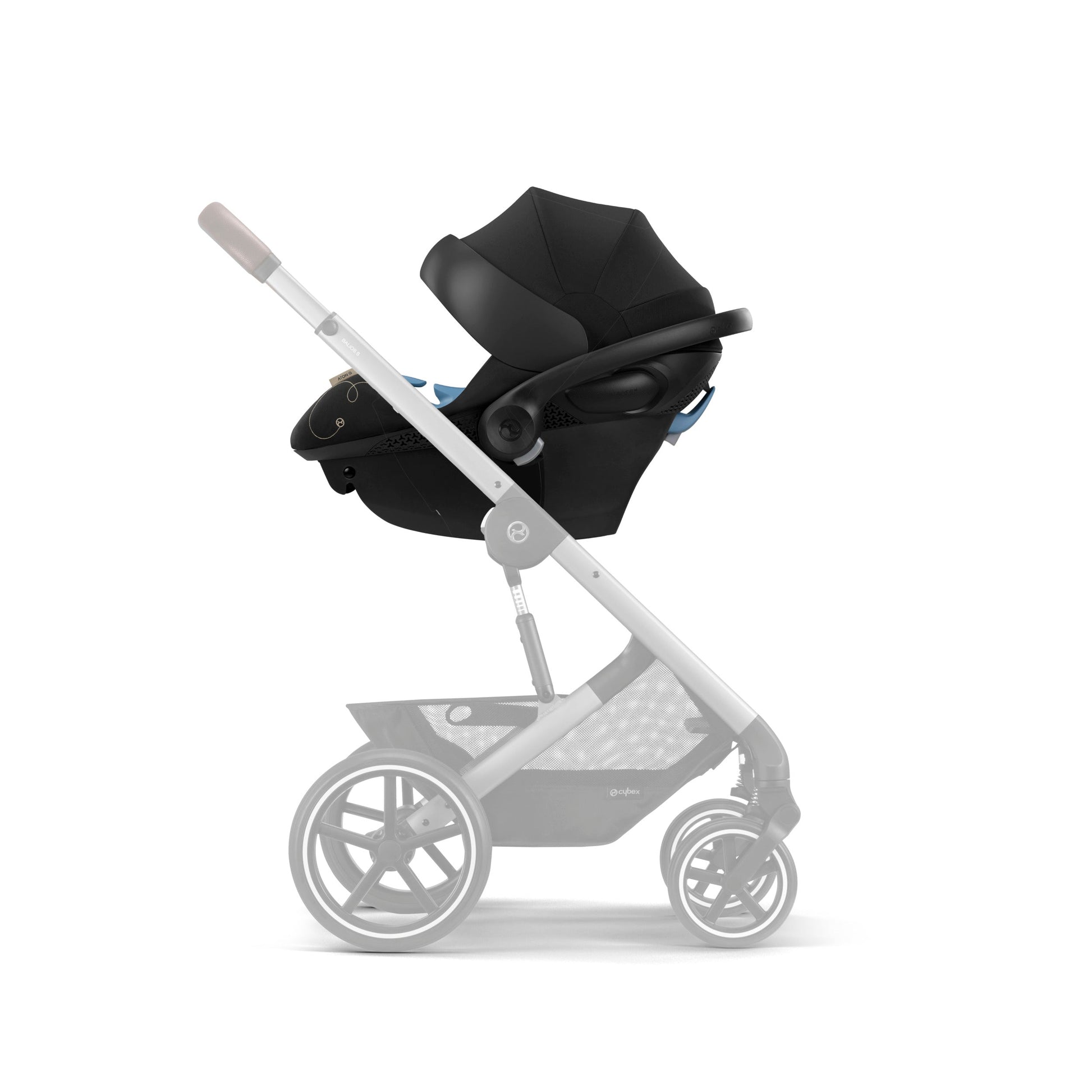 cybex newborn Cybex Gold Aton G Infant Car Seat – Swaddles Baby