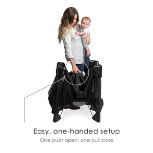 4moms Breeze Plus Playard with Bassinet and Baby Changing Station