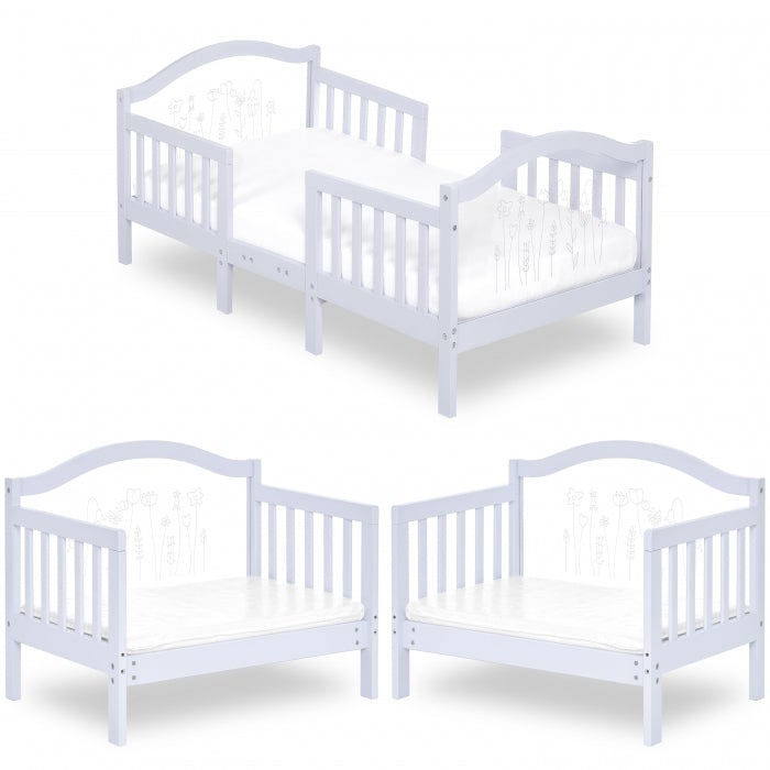 Dream On Me Wildflower 3 in 1 Toddler Bed