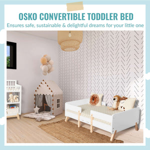 Dream On Me Osko 3-in-1 Convertible Toddler Bed
