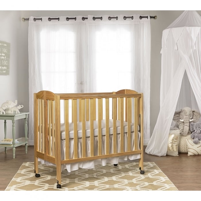 Dream On Me 3 in 1 Folding Portable Crib + Free 3" Mattress - Mega Babies