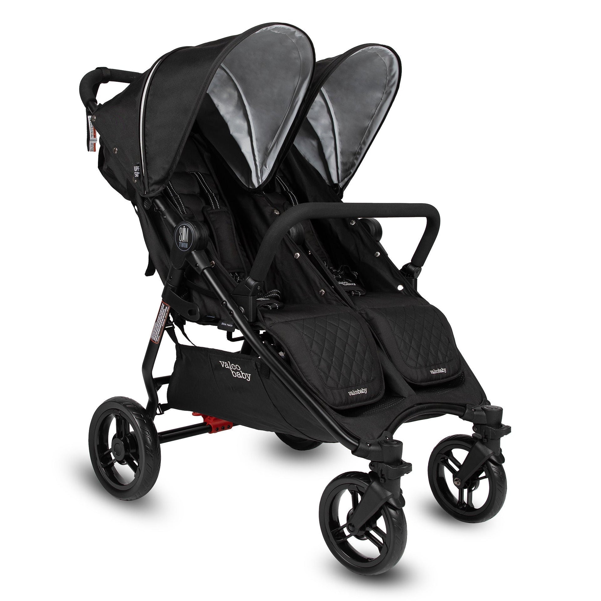 vue stroller double Valco Baby Slim Twin Double Stroller With Bumper Bar – Swaddles Baby