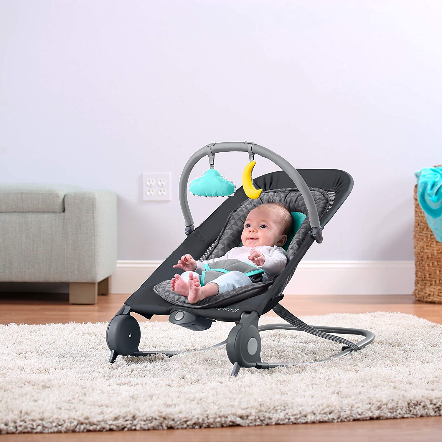 summer infant pop up bouncer Summer Infant 2-in-1 Bouncer & Rocker Duo – Swaddles Baby