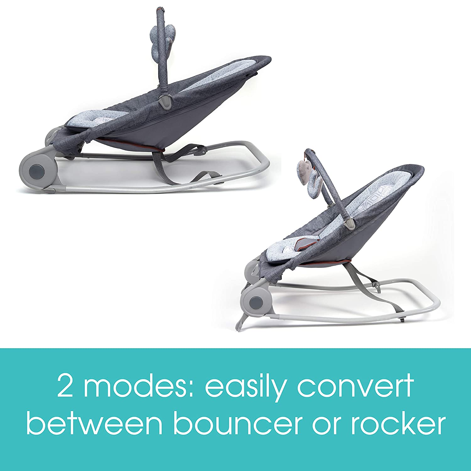 summer infant portable bouncer Summer Infant 2-in-1 Bouncer & Rocker Duo – Swaddles Baby