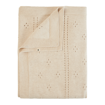 BIBS Knitted Blanket Pointelle