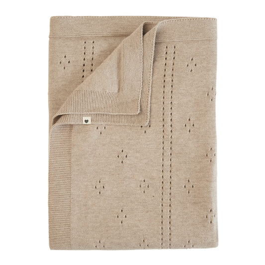 BIBS Knitted Blanket Pointelle
