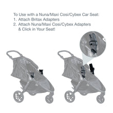 Load image into Gallery viewer, Britax Infant Car Seat Adapter for Cybex, Nuna, and Maxi Cosi Car Seats

