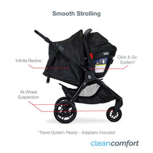 Load image into Gallery viewer, Britax B-Free Premium + B-Safe Gen2 Flexfit Plus Clean Comfort Travel System
