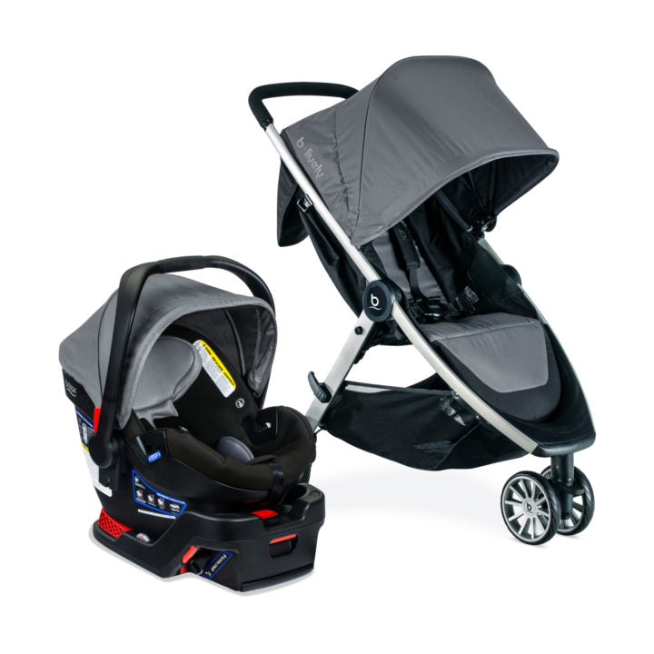 Britax B Lively B Safe Gen2 Flexfit Travel System Swaddles Baby