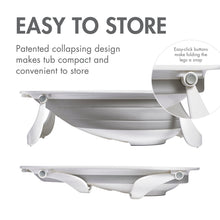 Load image into Gallery viewer, Boon Naked 2-Position Collapsible Bathtub

