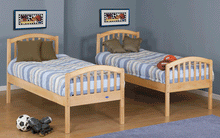 Load image into Gallery viewer, Orbelle Convertible Bunk Bed 450 In 33&quot; and 39&quot;
