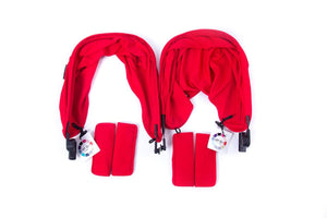 Baby Monsters Easy Twin 3.0S Color Accessories Pack - includes Canopies, Liners, Shoulder Pads - Mega Babies