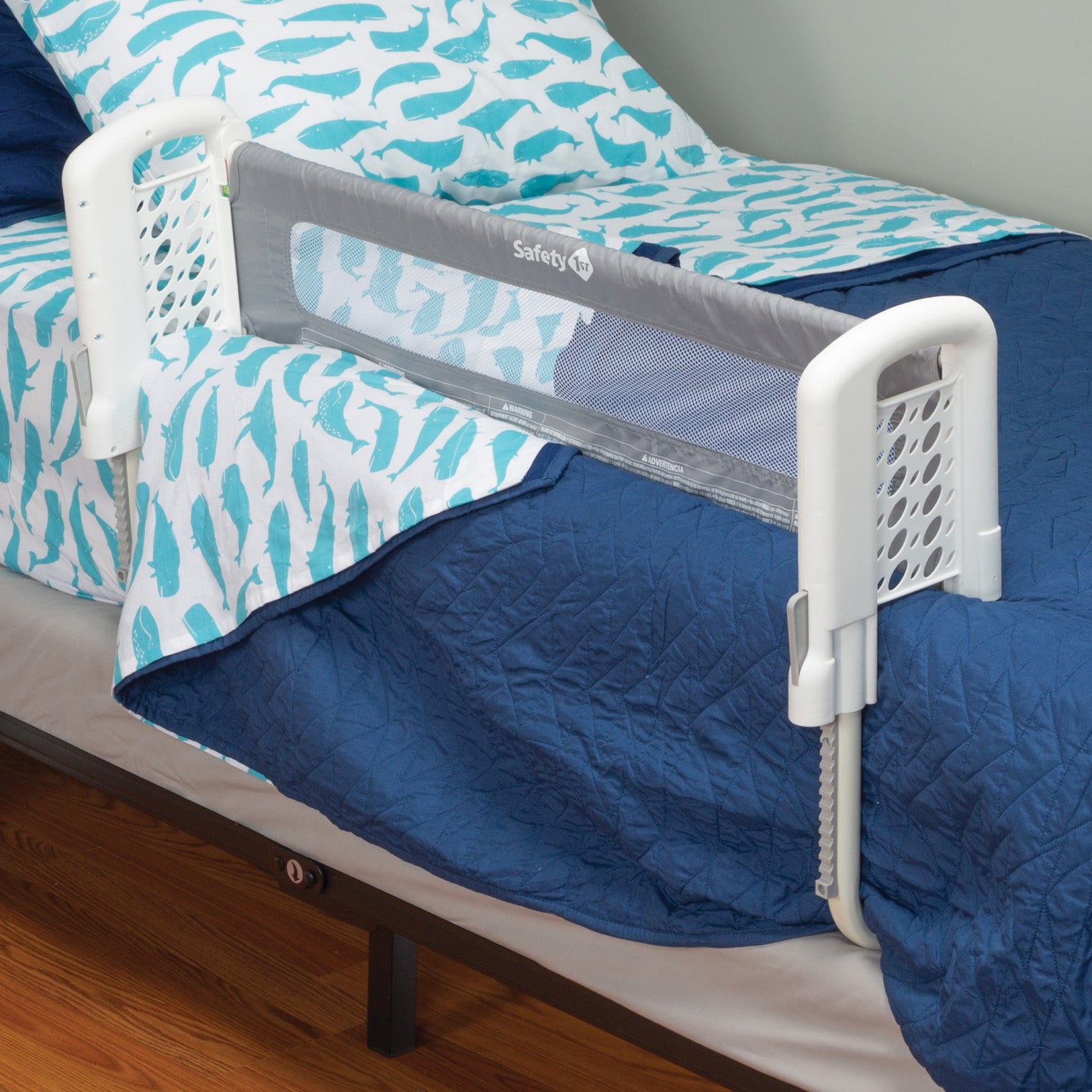 Safety 1ˢᵗ Top of Mattress Bed Rail – Swaddles Baby
