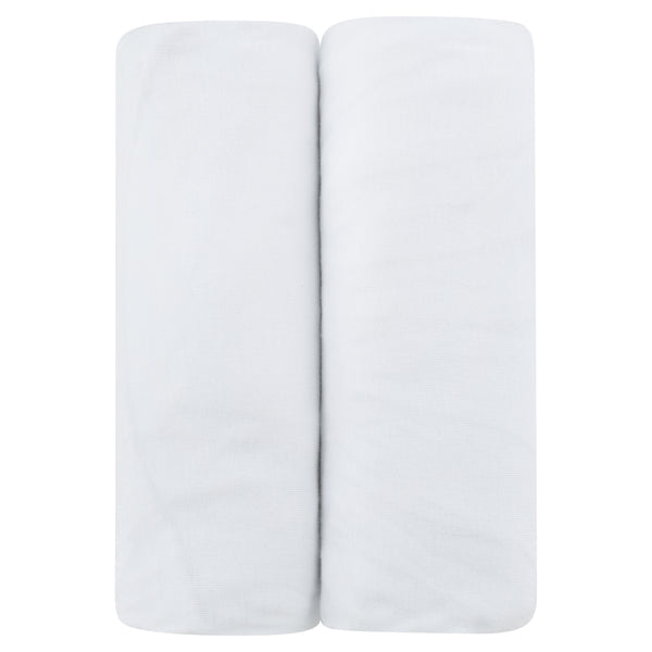 Ely's & Co. Cotton Bassinet Sheet - 2 Pack