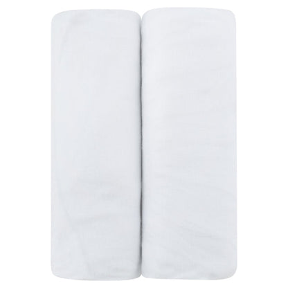 Ely's & Co. Cotton Bassinet Sheet - 2 Pack