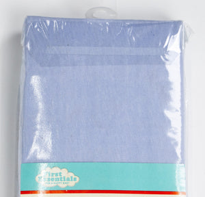First Essentials Fitted Cotton Portable Crib Sheet