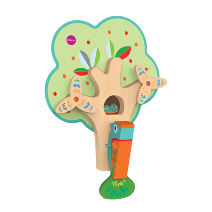 Oribel VertiPlay Wooden Wall Toys